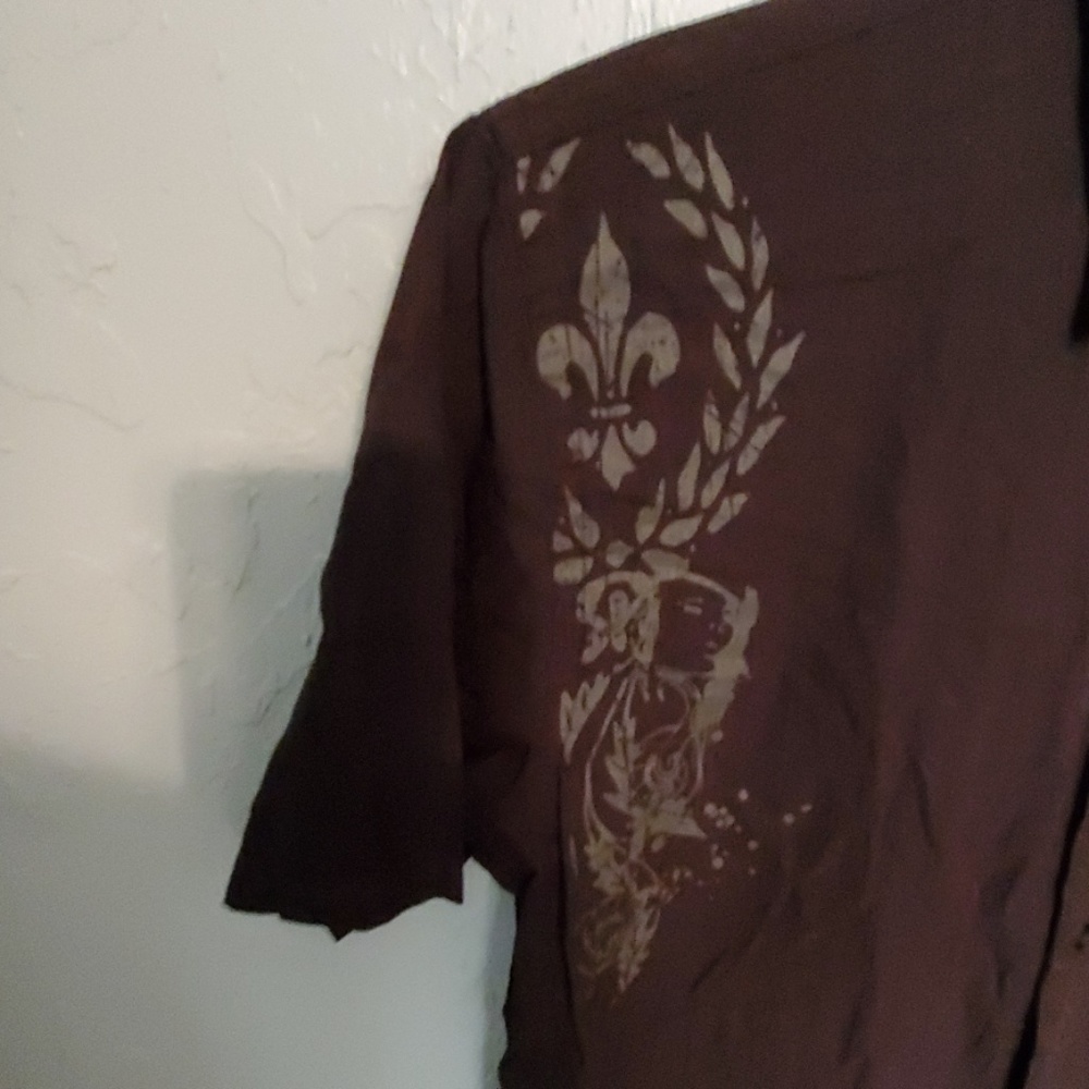Ocean current button down - Picture 2 of 4